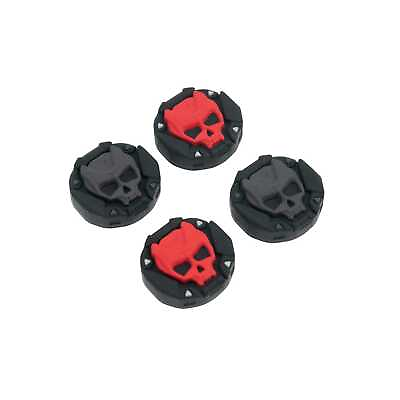 #ad GeekShare Skull Thumb Grip Caps for PS4 PS5 NSPRO 4PCS Soft Solicone Cover AU $10.99
