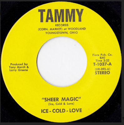 #ad Ice Cold Love Sheer Magic 1972 US Funk Soul 7quot; Vinyl Tammy Records T1037 $999.35