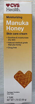 #ad Natural Manuka Honey Skin Care Cream Moisturizing Lotion Medical Grade Soothes $5.99