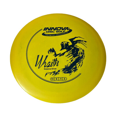 #ad Innova Disc Golf Wraith Distance Driver 11 5 1 3 Yellow 165 Grams PDGA Approved $11.99