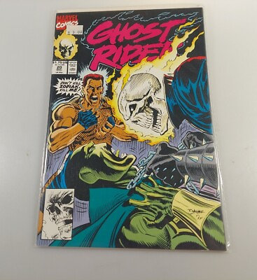 #ad Ghost Rider Comic 20 Copper Age First Print 1991 Mackie Wagner Tex Chiang Marvel $10.50