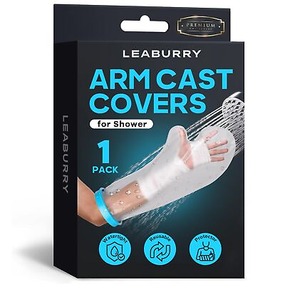 #ad Arm Cast Covers for Shower Adult Waterproof Shower Sleeve for Arm Reusable Sh... $15.94
