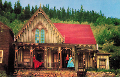 #ad Blackhawk CO Colorado Victorian Lace House Mining District Vintage Postcard $6.39