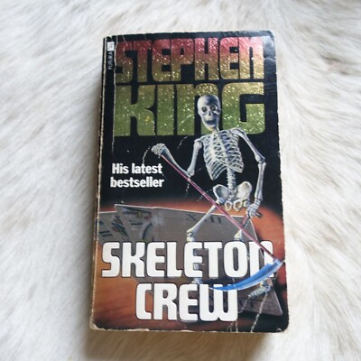 #ad Vintage STEPHEN KING Skeleton Crew 1988 Vintage Skeleton Horror Vintage Tarot AU $54.59