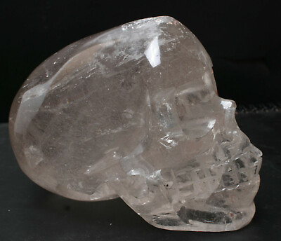 #ad 995g Natural Clear Quartz Crystal Skull Healing Skeleton Healing 1 $99.99