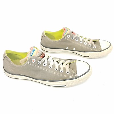 #ad Converse Fold Over Colorful Shoes Low Tops Mix Match Sneakers Size W 10.5 M 8.5 $27.83