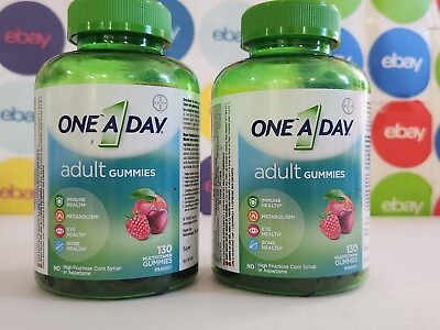 #ad 2 One A Day Adult Immunity Support Gummies 130 ct Each $19.85