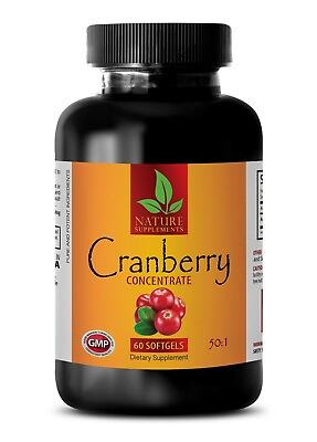 #ad Concentrated Cranberry Extract 50:1 252mg Bladder Health Urinary Tract 1B $18.45