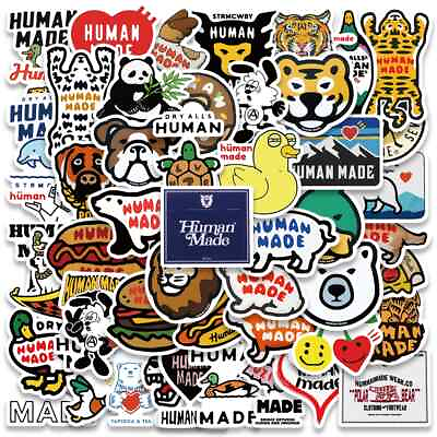 #ad 50pcs Funny Cartoon Animals Brand Logo Sticker Laptop Phone Luggage Vinyl Decals $5.31