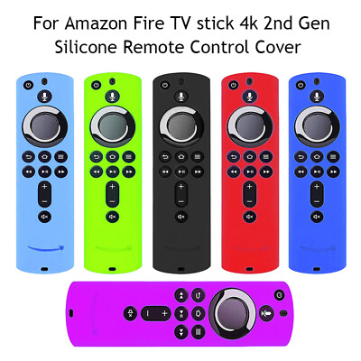 #ad For Amazon Fire TV Stick 4K Cover Replacement Remote Control 2nd Gen Solid Color $3.14