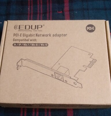 #ad EDUP PC PCI e Gigabit Network Adapter Ethernet Card 2k xp win 7 win 8.1 win 10 $15.00