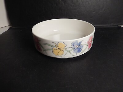 #ad VILLEROY amp; BOCH Luxembourg IRIS 8quot; Round Vegetable Serving Bowl Clyda Defino $29.95