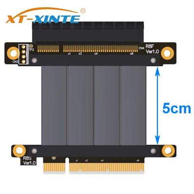 AD LINNK PCIe X8 to X8 Adapter for Graphics Video Card PCI E Extension Cable $37.19