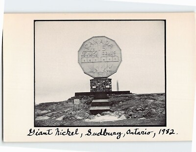 #ad Postcard Giant Nickel Greater Sudbury Canada $4.89
