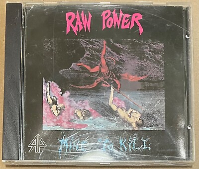 RAW POWER 🇺🇸 MINE TO KILL ORIGINAL CD 💿 LIKE NEW HARDCORE PUNK METAL ROTTEN $39.95
