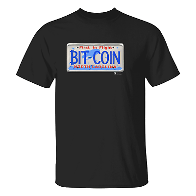 #ad Bitcoin BTC Crypto Cryptocurrency Altcoin HODL Black T Shirt UPC221 $11.00