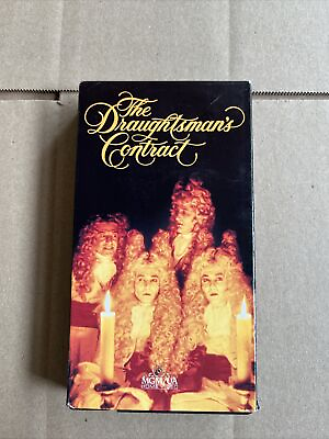 #ad The Draughtsman’s Contract Peter Greenaway VHS As Is $5.00