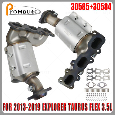 #ad Catalytic Converter Set For 2013 2019 Ford Explorer Front Left amp; Right USA $149.98