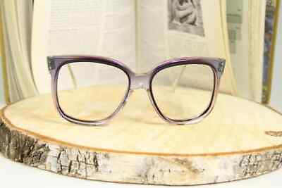 #ad Vintage Vuarnet 8463 Gray Cat Eye Optical Eyeglasses Frame Made in France $79.20
