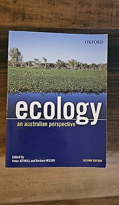 #ad Ecology: An Australian Perspective by Attiwill amp; Wilson 2007 2nd Edition $99.99