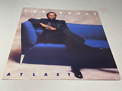 #ad Lou Rawls At Last amp; Room With A View Vinyl Record 12quot; Single 1990 EMI GBP 8.95