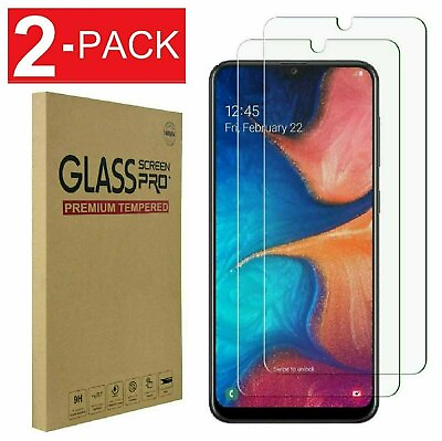 #ad 2 Pack Tempered Glass Screen Protector for Samsung Galaxy A20 A30 A40 A50 $3.25