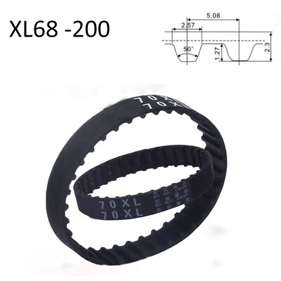 #ad XL Timing Closed Loop Belt Pitch 5.08mm Width 10mm For 3D Printer Reprap AU $3.79