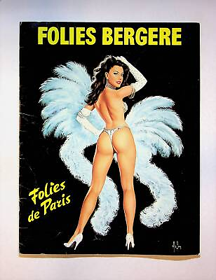 #ad Folies Bergere Programme 1984 VG $18.50