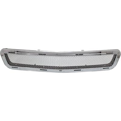 #ad New Grille For 2004 2007 Cadillac CTS V Front Bumper Chrome Plastic Honey Comb $367.00