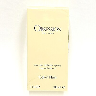 #ad Obsession for Men by Calvin Klein Eau de Toilette Spray 1.0 Oz New in Box $17.99