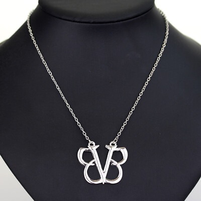 #ad BVB Necklace Stainless Steel BLACK VEIL BRIDES Pendant $7.18