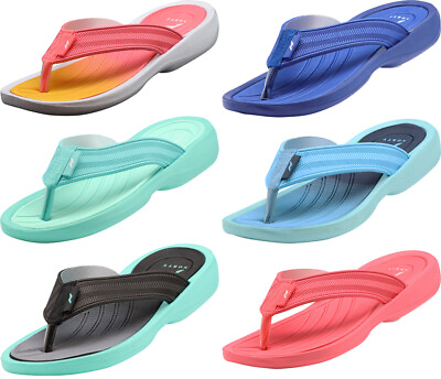 #ad NORTY Women#x27;s Thong Flip Flop Sandals Casual for Beach Pool Shower $14.90