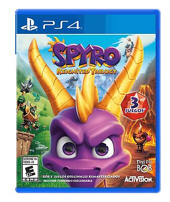 #ad Spyro Reignited Trilogy Spanish Cover $37.99