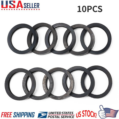 #ad 10Pcs Gas Can Spout Gaskets Sealing Rubber O Ring Seals Gasket Fuel Washer Set $9.72