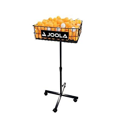 #ad Table Tennis Trainer Caddy Adjustable Height Basket Holds up to 350 Ping ... $70.41