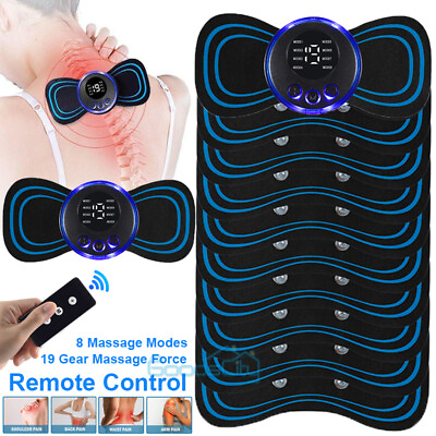 #ad Pulse Tens Unit EMS Massager Back Full Body Muscle Stimulator Pain Relief Device $22.99