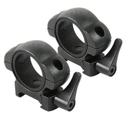 #ad 2 PCS Steel Scope Rings Low Picatinny Mount with 30mm 1quot; Reducer $16.99