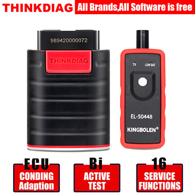 #ad THINKDIAG All Brand Free Bi directional OBD2 Scanner Diagnostic Tool Code Reader $89.00