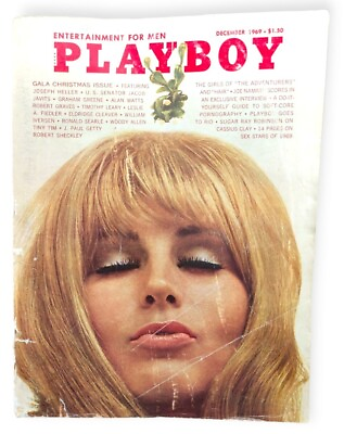 #ad Playboy Magazine December 1969 Playmate Gloria Root Vintage Advertising $12.79