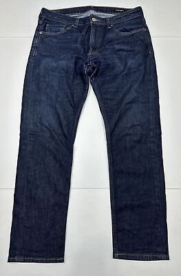#ad Bonobos Dark Denim Jeans Men Size 32x30 Measure True $21.15