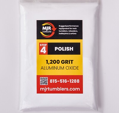 #ad 5 lb Polish 1200X Aluminum Oxide Grit Rock Tumbler Media amp; Lapidary use $45.00