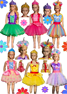 #ad Day care Dress up Box Girls Apron Sets 12 Piece 20% Discount AU $274.00