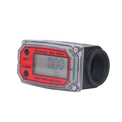 #ad Red 1 Inch Electronic Fuel Meter LLW 25PP Digital Fuel Meter Gear $29.42