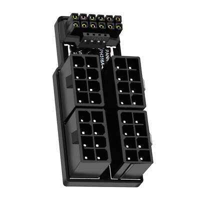 PCIe 5.0 ATX3.0 Power Modular adapter to 16Pin 124 Connector for 4080 5090TI $22.85