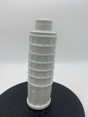 #ad Vintage Parmesan Cheese Shaker Ceramic Leaning Tower Of Pisa Graded Chz Italy $10.00
