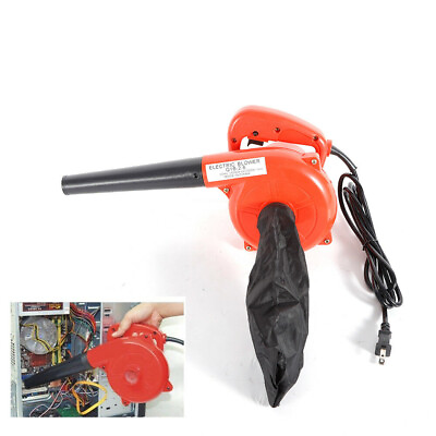 #ad 1000W Mini Red Portable Electric Handheld Air Blower Dust Cleaner 13000r min $30.92