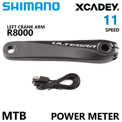 SHIMANO ULTEGRA R8000 POWER Left Crank Arm XCADEY X POWER METER GPS Support ANT $259.99