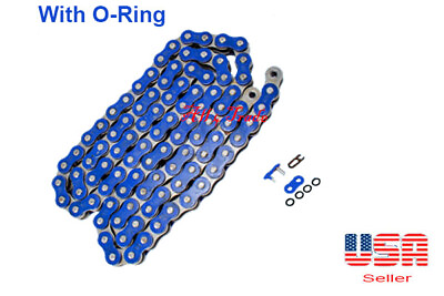 #ad Chain 520 x 120 Blue Color with O ring Fit:Most Honda Motorcycle $227.98