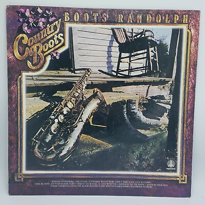 #ad #ad Boots Randolph Country Boots Vinyl LP KZ 32912 Monument Records 1974 VG VG $7.95