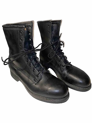 #ad Vintage 80s Cove Shoe Company Biltrite Military Combat Army Boots Men#x27;s US 7 $56.58